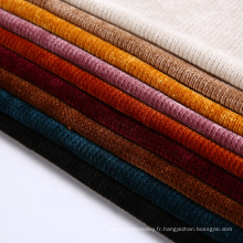 Nouveaux produits Micro-Color micro-chenille tissu shaggy en rouleau